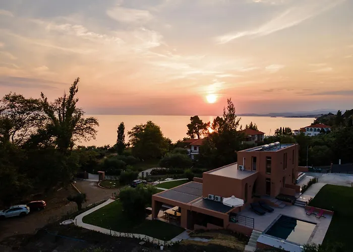 빌라 Akti Elia Chalkidiki With Private Pools 니키티